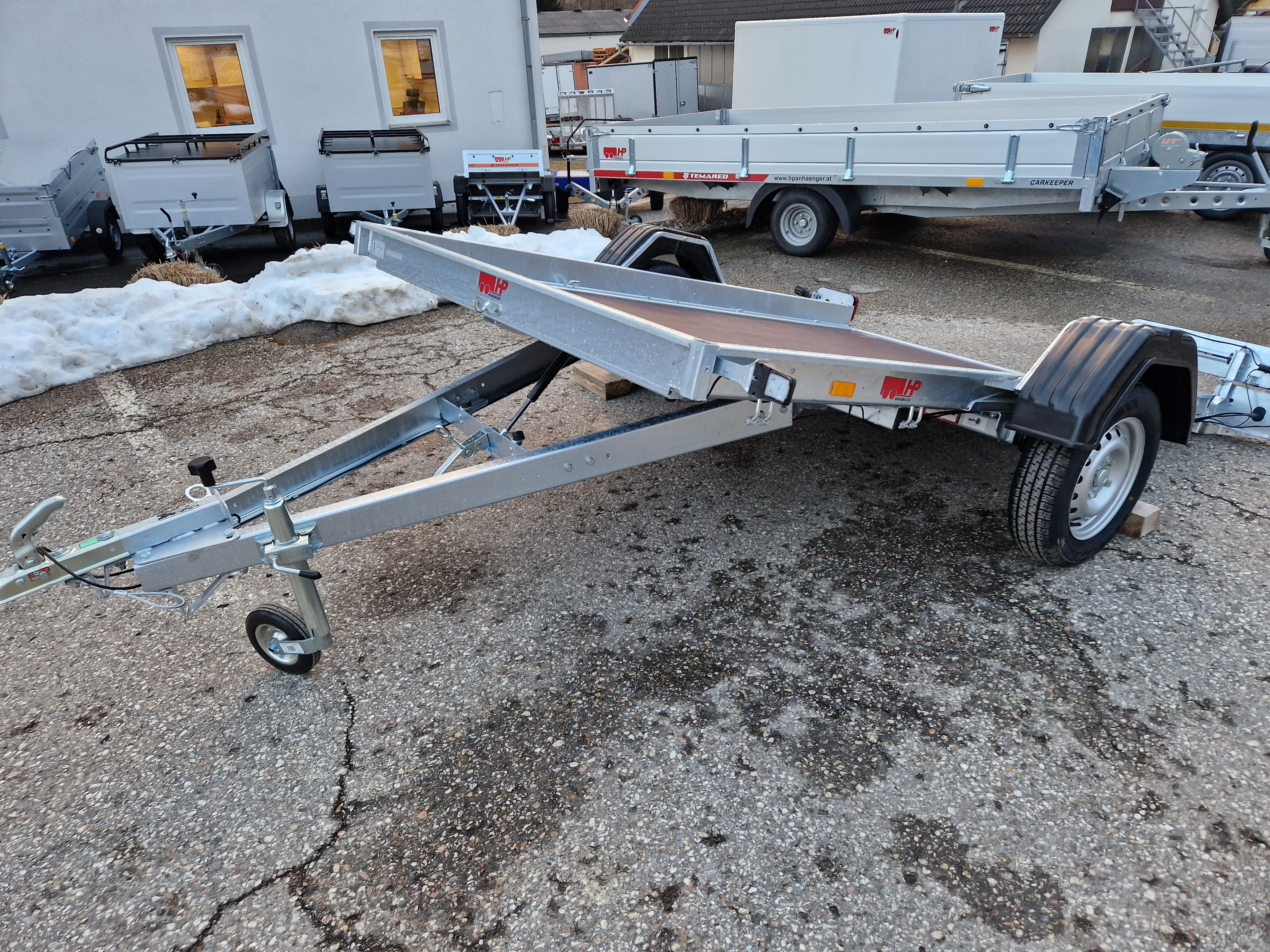 PKW-Anhänger, Fahrzeugtransporter, Universaltransporter HP 752616 UK kippbar 750 kg ungebremst